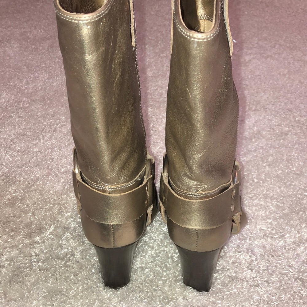 COPY - MICHAEL Michael Kors Metallic Heeled Boots - Picture 5 of 12